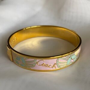 Coach Enamel Bangle Bracelet